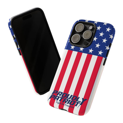 Stars, Stripes, and Cell Phones, Phone Case