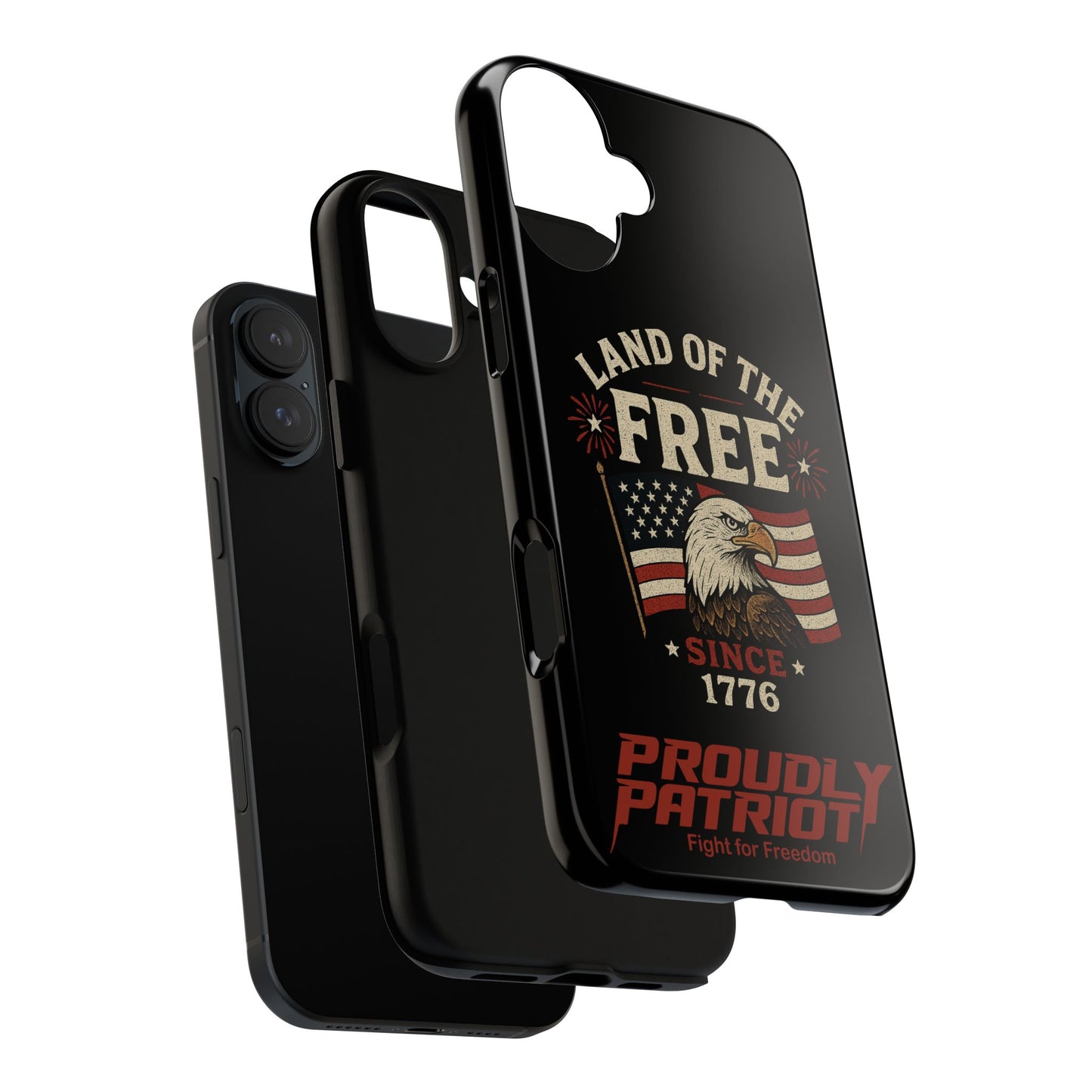 Freedom Phone Case: The Ultimate Patriotic Protector: For the Proud Patriot, USA Flag Phone Cover, Tough Cases for Veterans, Independence Day Gift