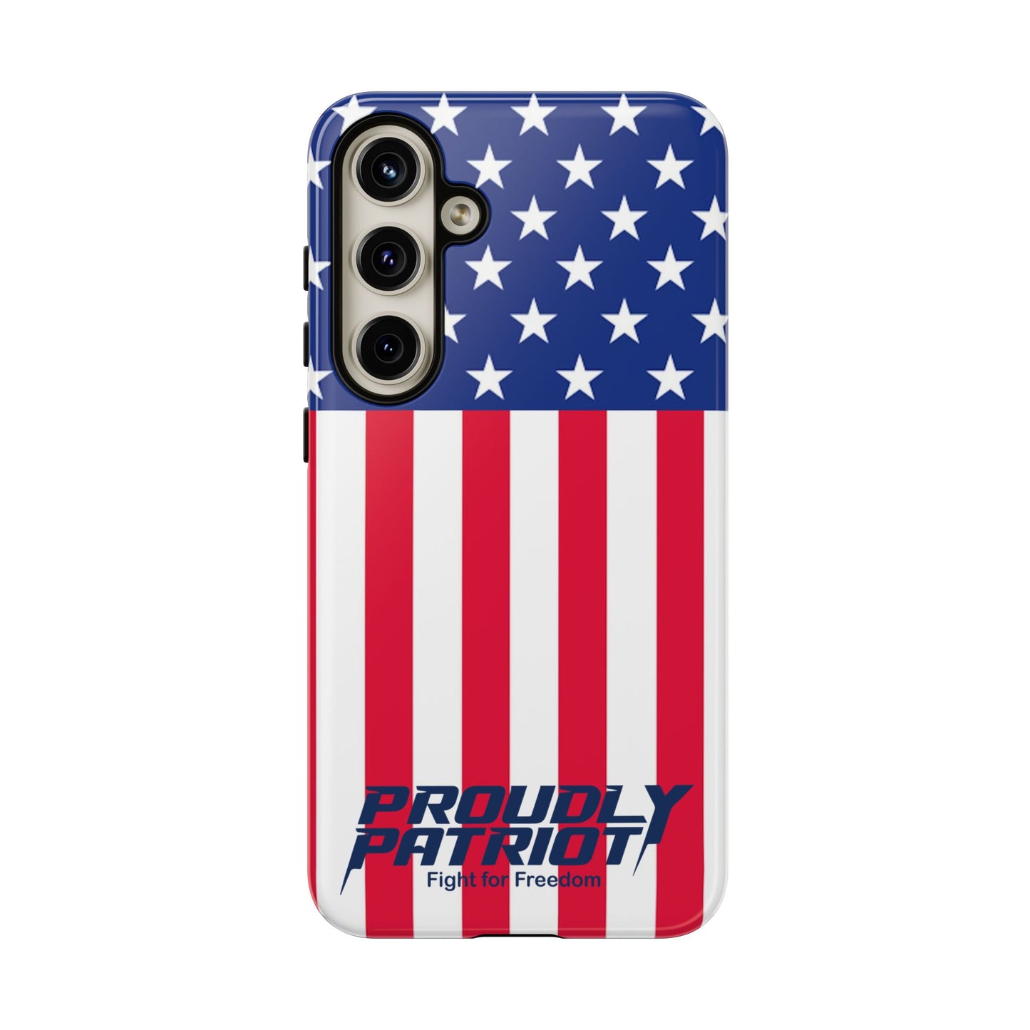 Stars, Stripes, and Cell Phones, Patriotic Phone Case for Proud Americans, USA Flag Phone Cover, Tough Cases for Veterans, Independence Day Gift