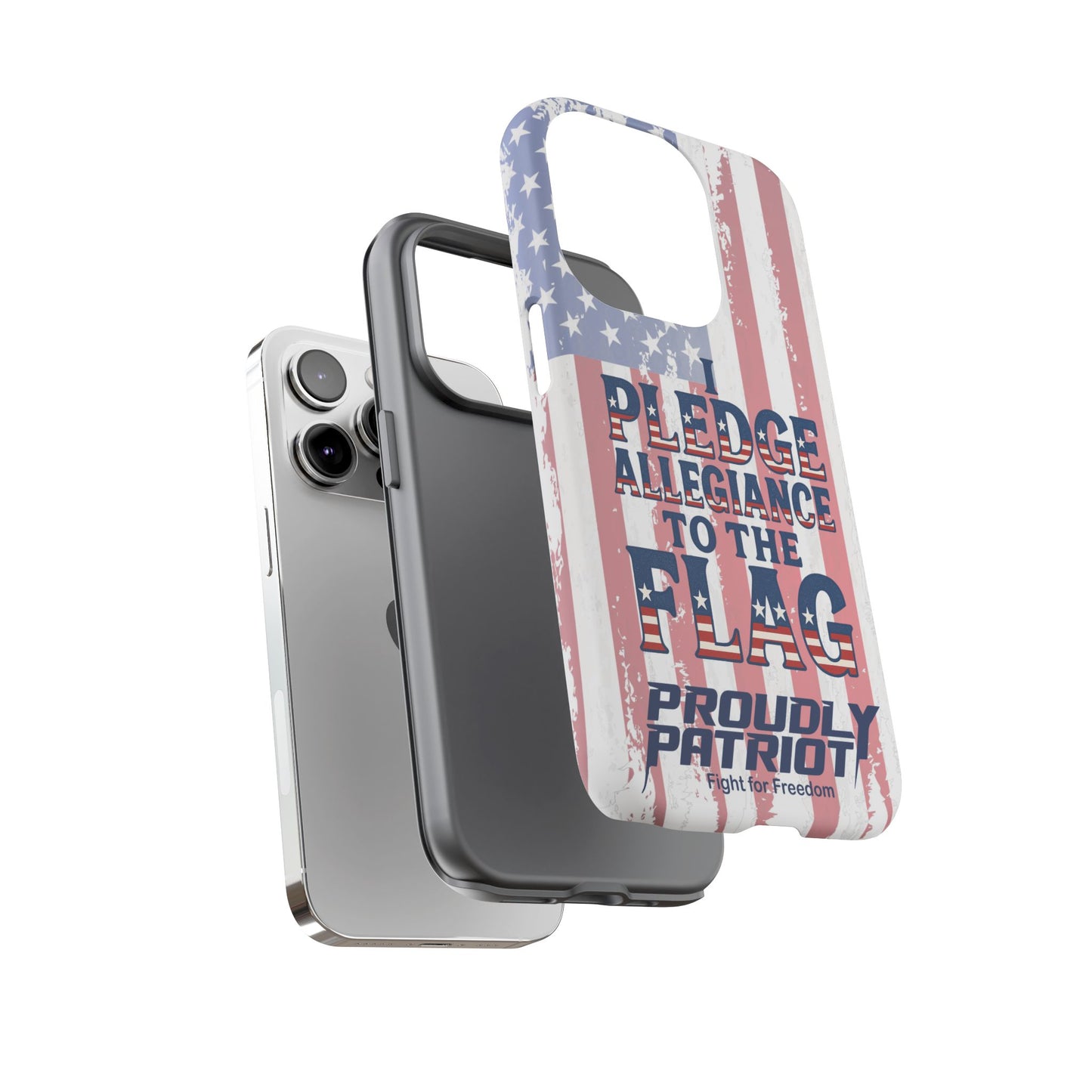 The Star-Spangled Phone Case: For the Proud Patriot, USA Flag Phone Cover, Tough Cases for Veterans, Independence Day Gift