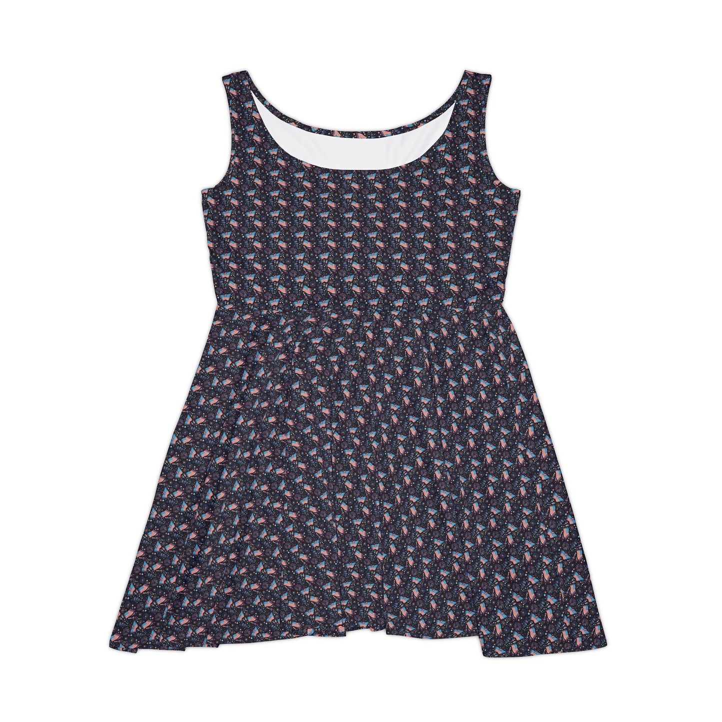 Flags and Fireworks Women's Skater Dress