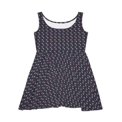 Flags and Fireworks Women's Skater Dress