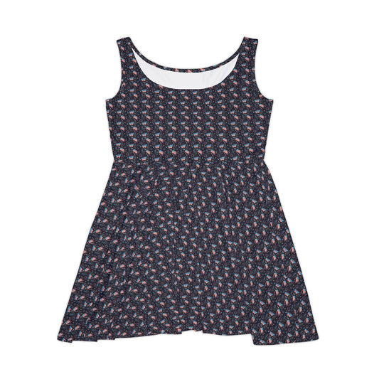 Flags and Fireworks Women's Skater Dress