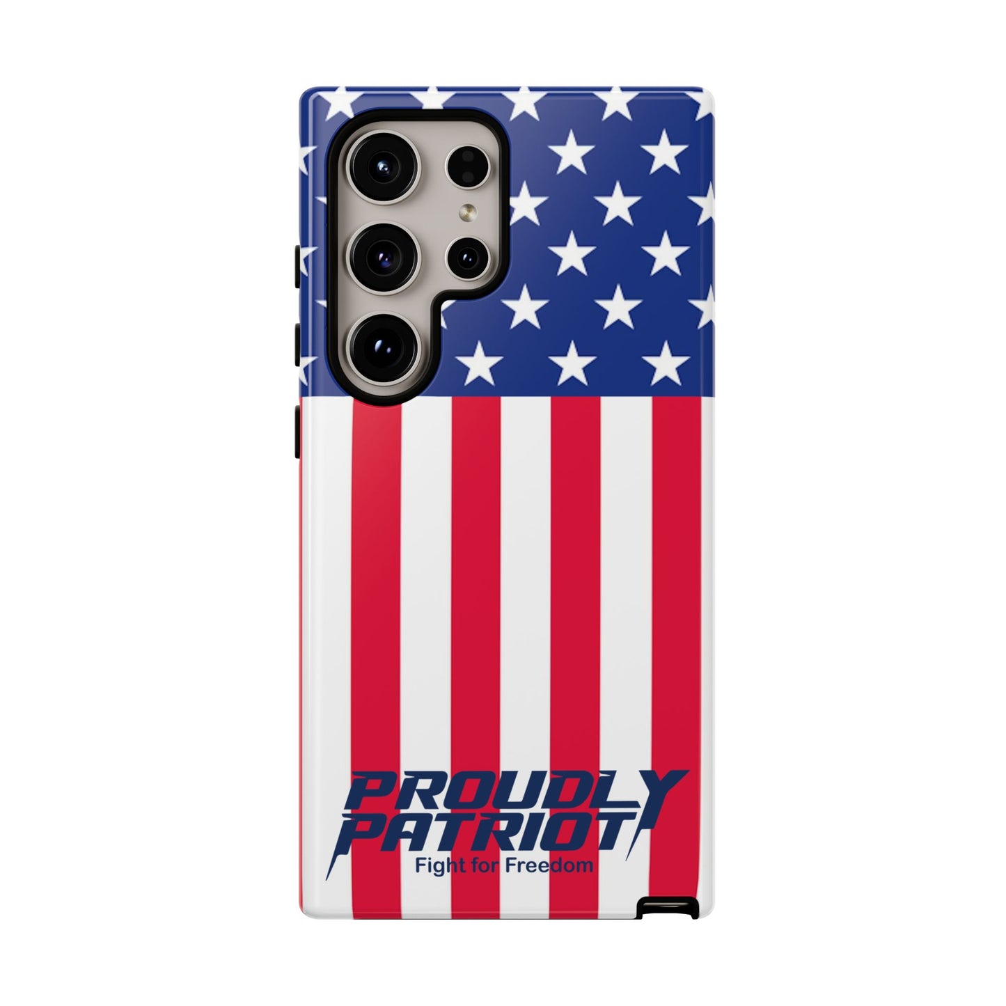 Stars, Stripes, and Cell Phones, Patriotic Phone Case for Proud Americans, USA Flag Phone Cover, Tough Cases for Veterans, Independence Day Gift