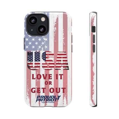 Stars, Stripes, and Zero Tolerance, Phone Case
