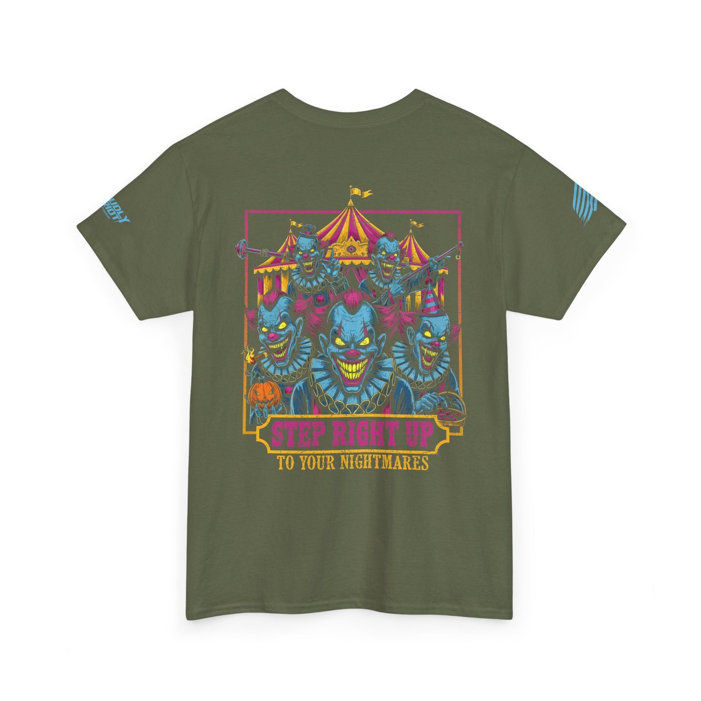 Creepy Circus Horror Style Tee