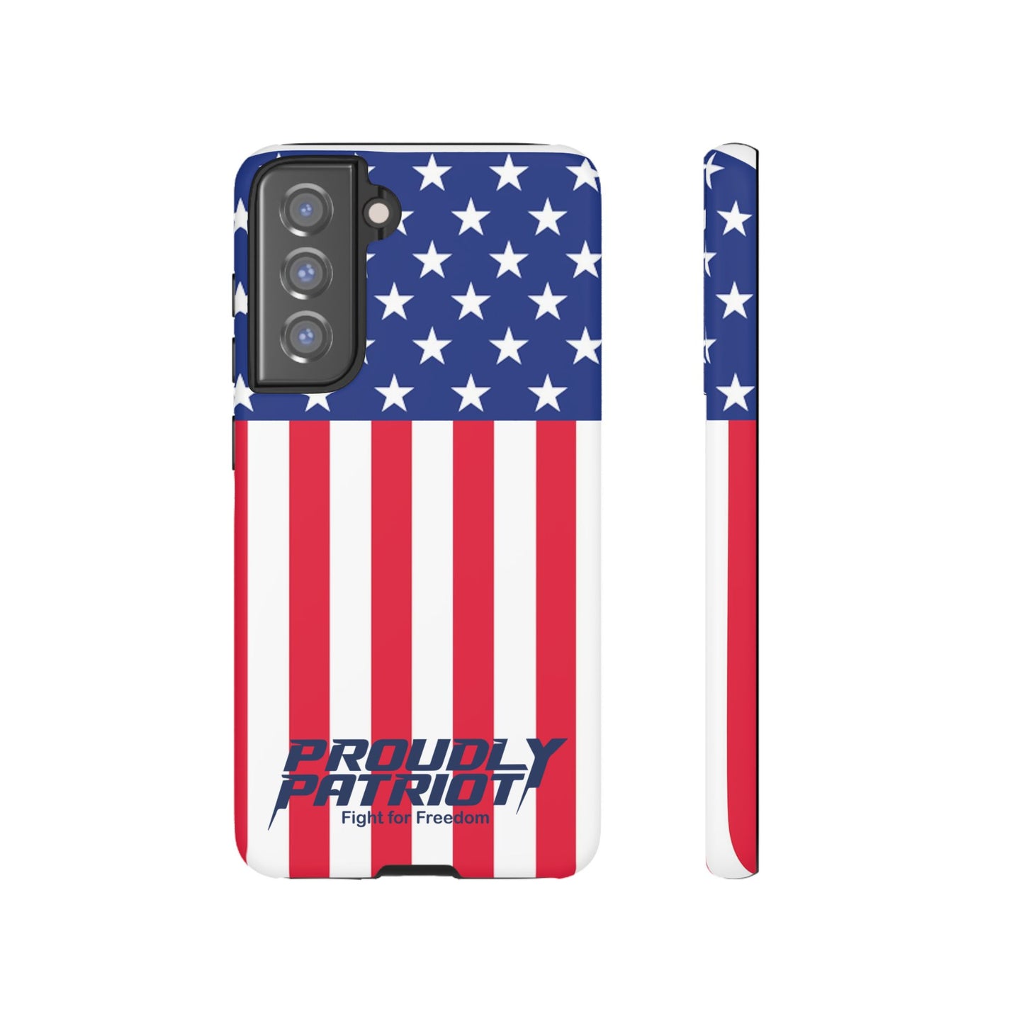 Stars, Stripes, and Cell Phones, Patriotic Phone Case for Proud Americans, USA Flag Phone Cover, Tough Cases for Veterans, Independence Day Gift