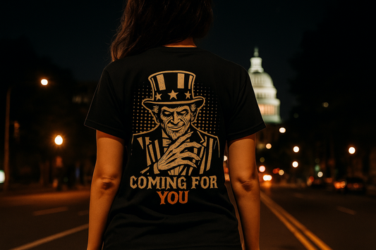 Uncle Sam’s Warning Women's Tee