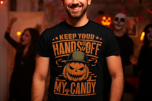 Hands Off – Halloween with Attitude Tee