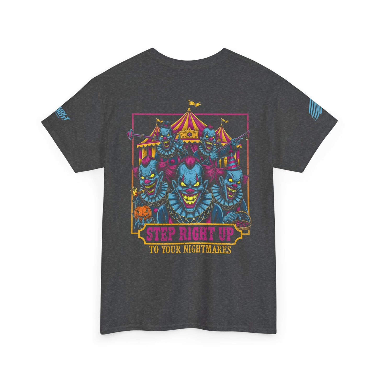 Creepy Circus Horror Style Tee