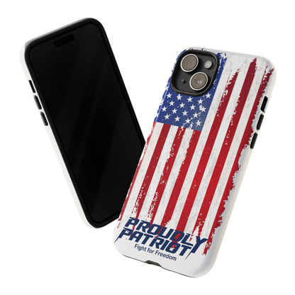 Distressed Flag, Phone Case