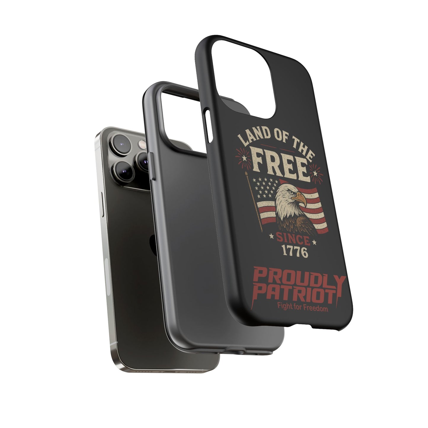 Freedom Phone Case: The Ultimate Patriotic Protector: For the Proud Patriot, USA Flag Phone Cover, Tough Cases for Veterans, Independence Day Gift