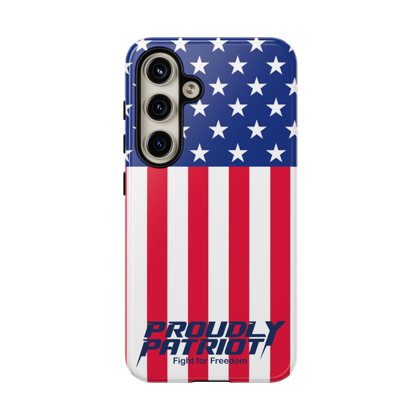 Stars, Stripes, and Cell Phones, Patriotic Phone Case for Proud Americans, USA Flag Phone Cover, Tough Cases for Veterans, Independence Day Gift