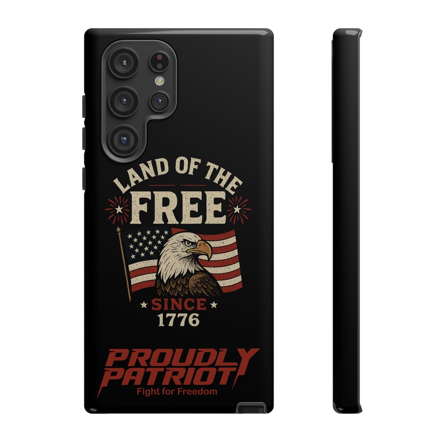 Freedom Phone Case: The Ultimate Patriotic Protector: For the Proud Patriot, USA Flag Phone Cover, Tough Cases for Veterans, Independence Day Gift