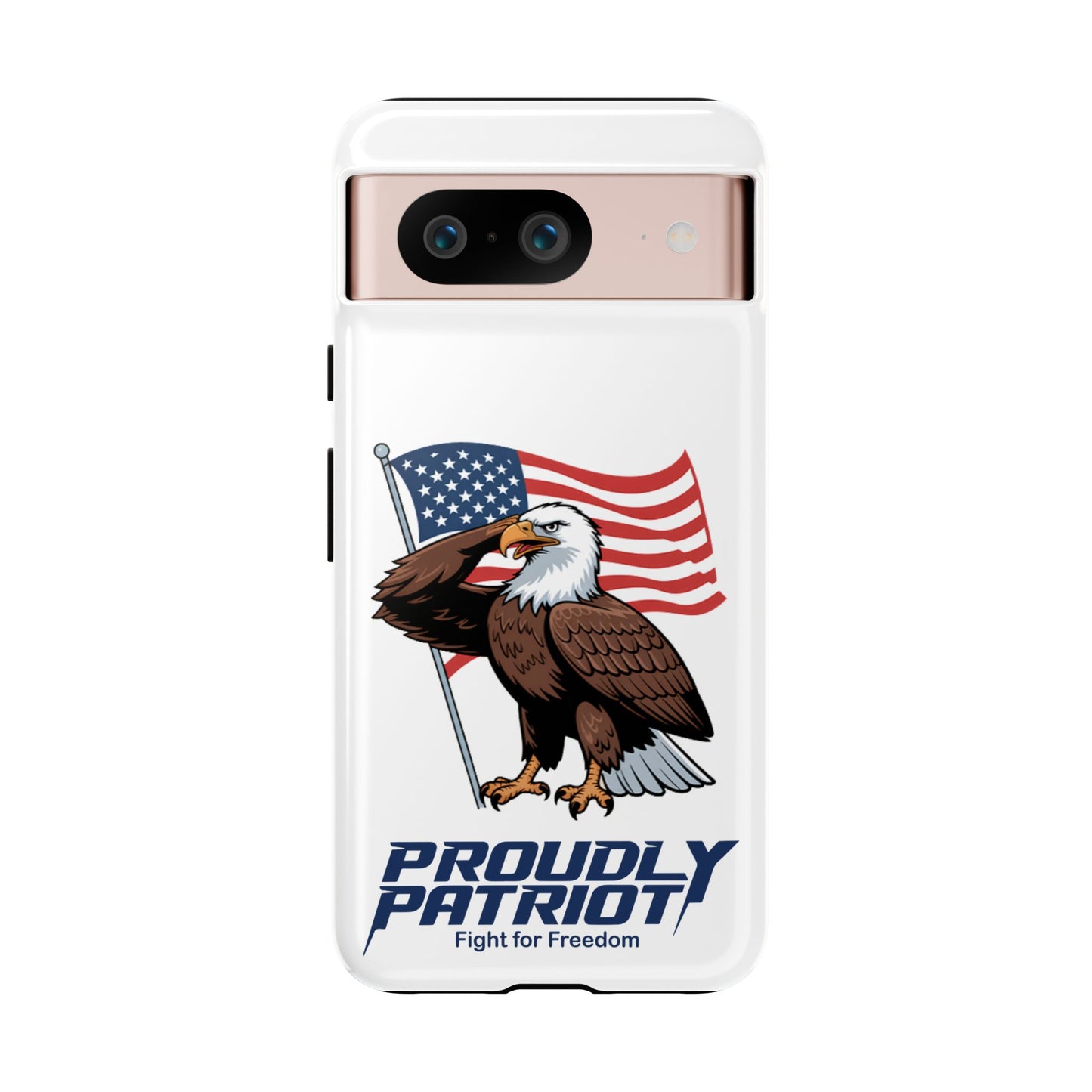 Major Talon Reporting for Duty! Patriotic Phone Case for Proud Americans, USA Flag Phone Cover, Tough Cases for Veterans, Independence Day Gift
