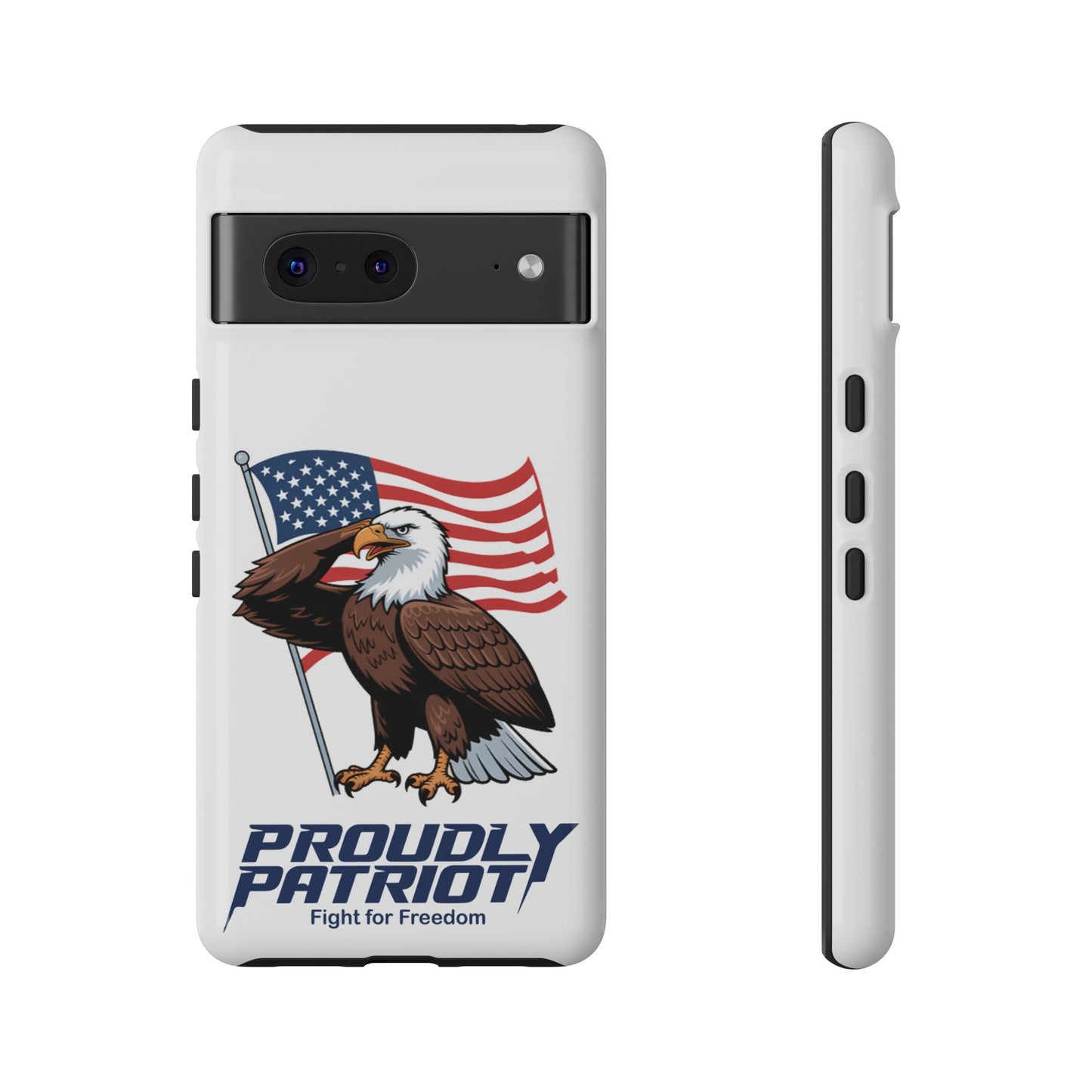 Major Talon Reporting for Duty! Patriotic Phone Case for Proud Americans, USA Flag Phone Cover, Tough Cases for Veterans, Independence Day Gift