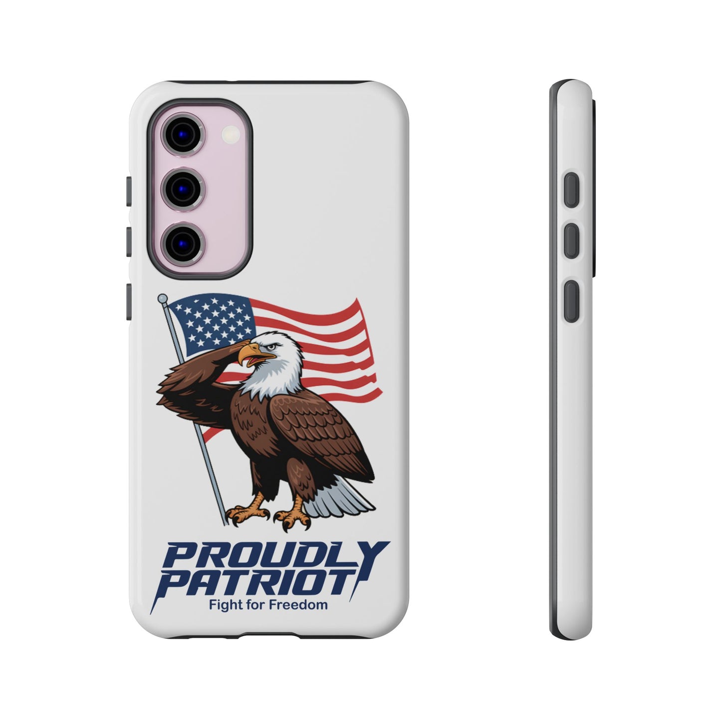 Major Talon Reporting for Duty! Patriotic Phone Case for Proud Americans, USA Flag Phone Cover, Tough Cases for Veterans, Independence Day Gift