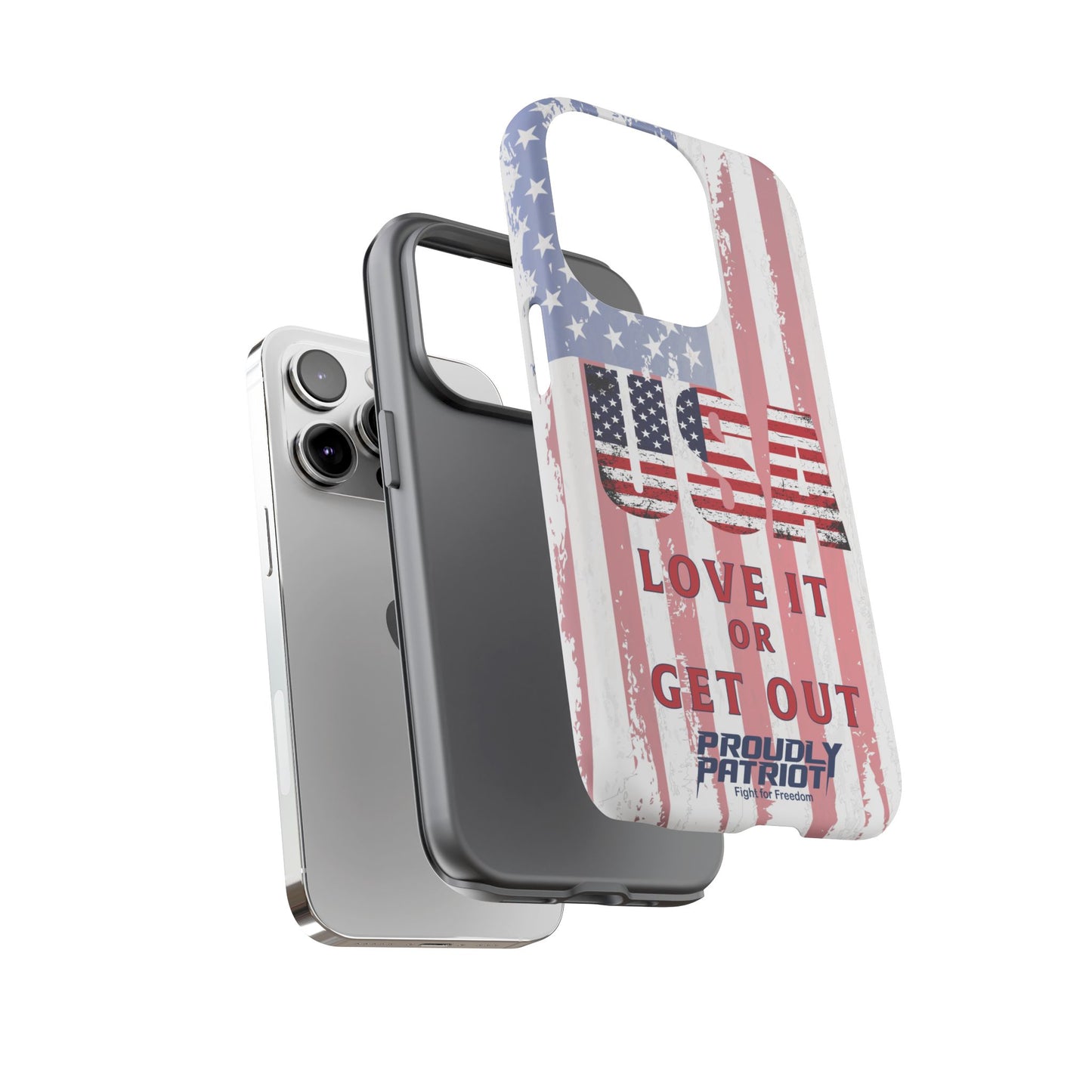 Stars, Stripes, and Zero Tolerance, Phone Case