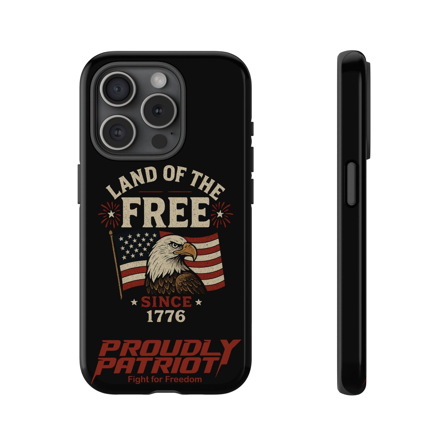 Freedom Phone Case: The Ultimate Patriotic Protector: For the Proud Patriot, USA Flag Phone Cover, Tough Cases for Veterans, Independence Day Gift