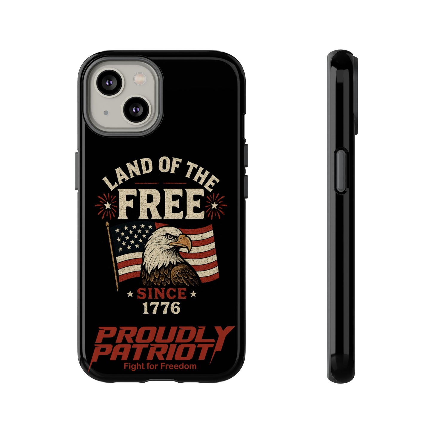 Freedom Phone Case: The Ultimate Patriotic Protector: For the Proud Patriot, USA Flag Phone Cover, Tough Cases for Veterans, Independence Day Gift
