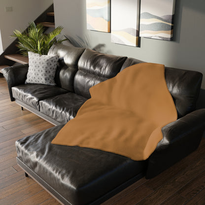 Patriotic Soldier Tribute Velveteen Microfiber Blanket