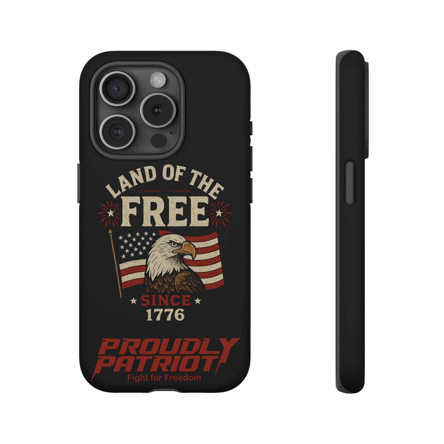 Freedom Phone Case: The Ultimate Patriotic Protector: For the Proud Patriot, USA Flag Phone Cover, Tough Cases for Veterans, Independence Day Gift