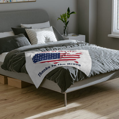 Home of the Free Microfiber Blanket