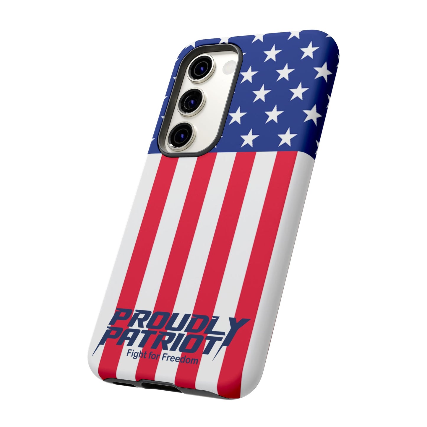 Stars, Stripes, and Cell Phones, Patriotic Phone Case for Proud Americans, USA Flag Phone Cover, Tough Cases for Veterans, Independence Day Gift