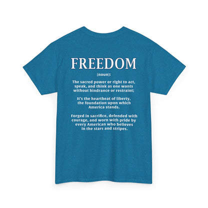 Freedom: The Heartbeat of Liberty Tee