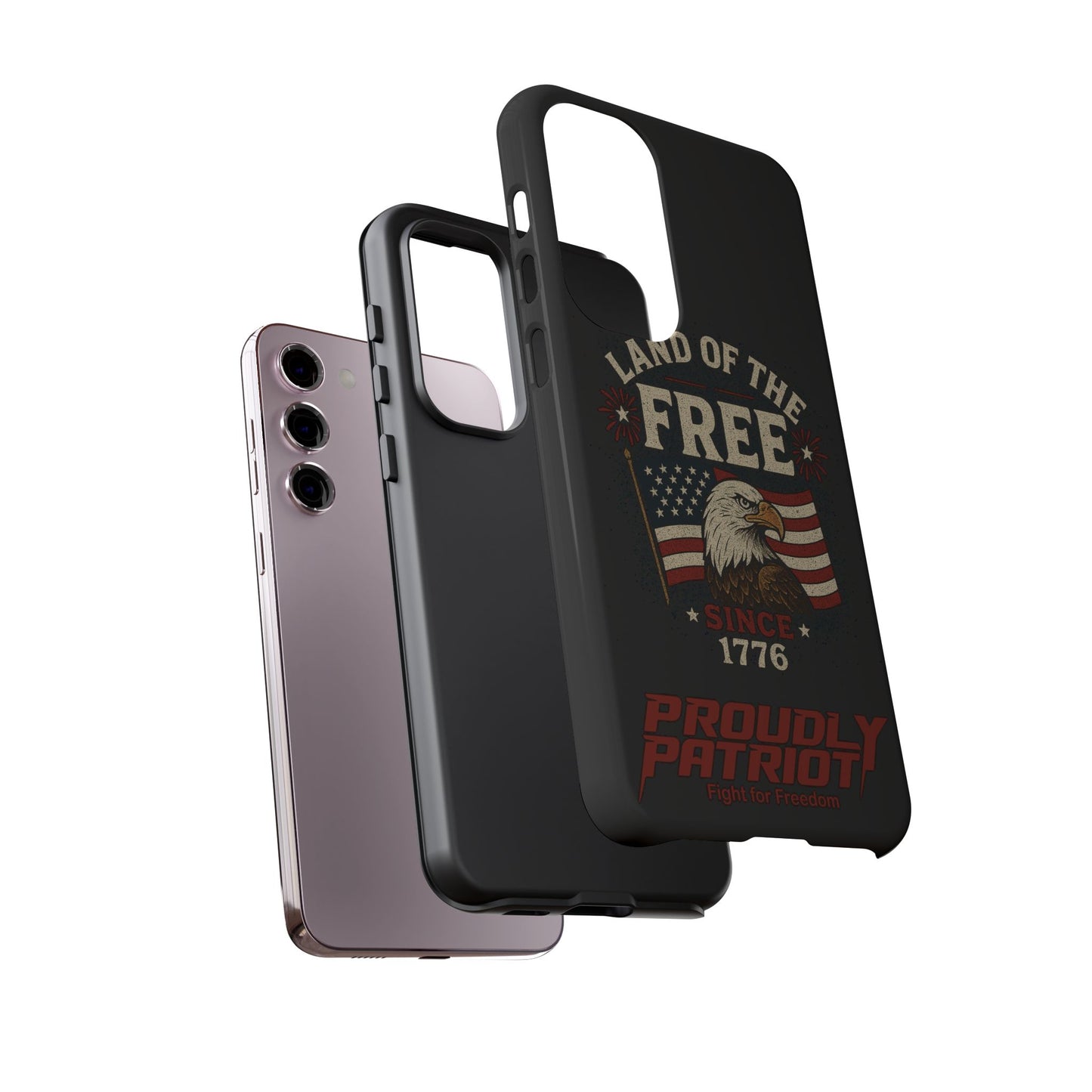 Freedom Phone Case: The Ultimate Patriotic Protector: For the Proud Patriot, USA Flag Phone Cover, Tough Cases for Veterans, Independence Day Gift