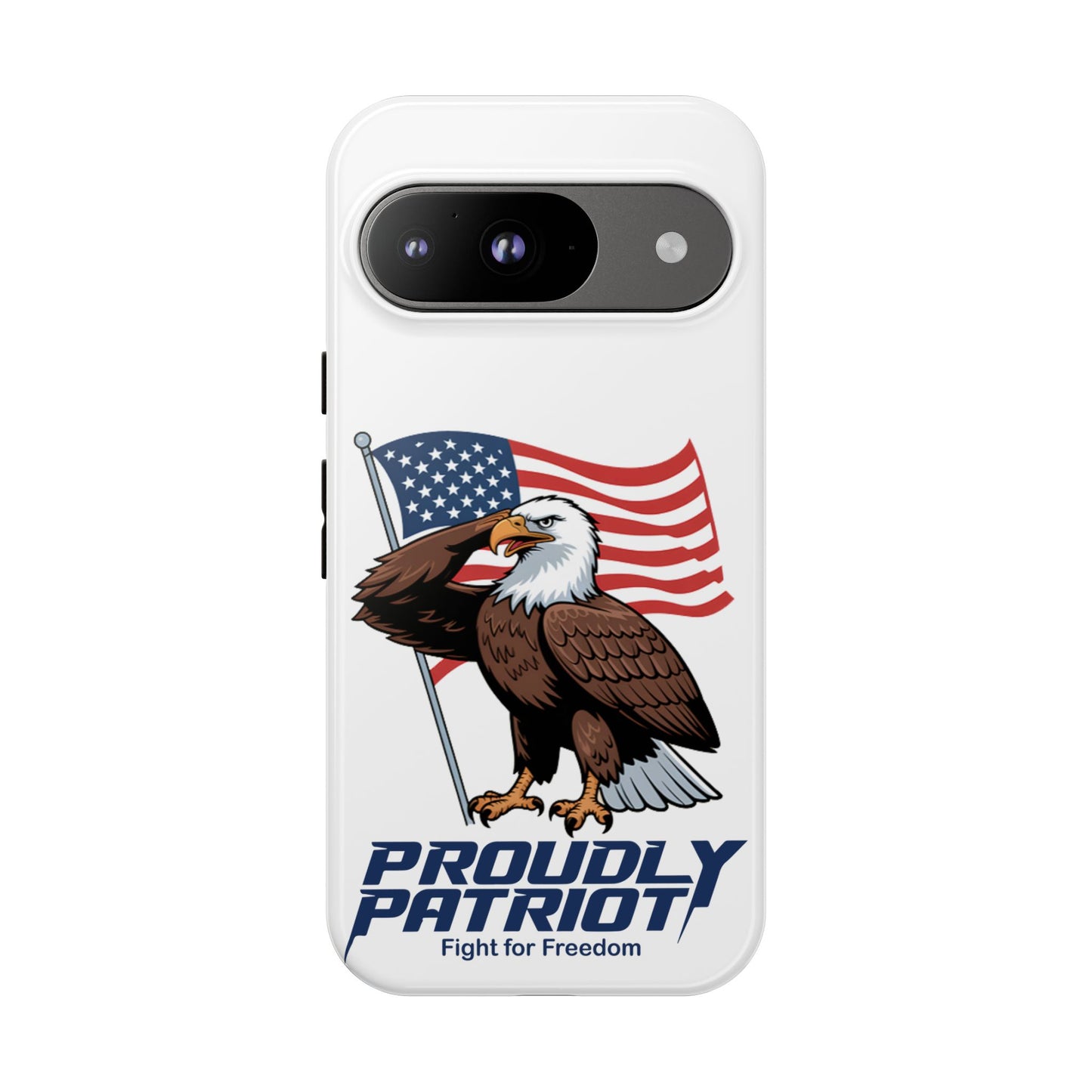 Major Talon Reporting for Duty! Patriotic Phone Case for Proud Americans, USA Flag Phone Cover, Tough Cases for Veterans, Independence Day Gift