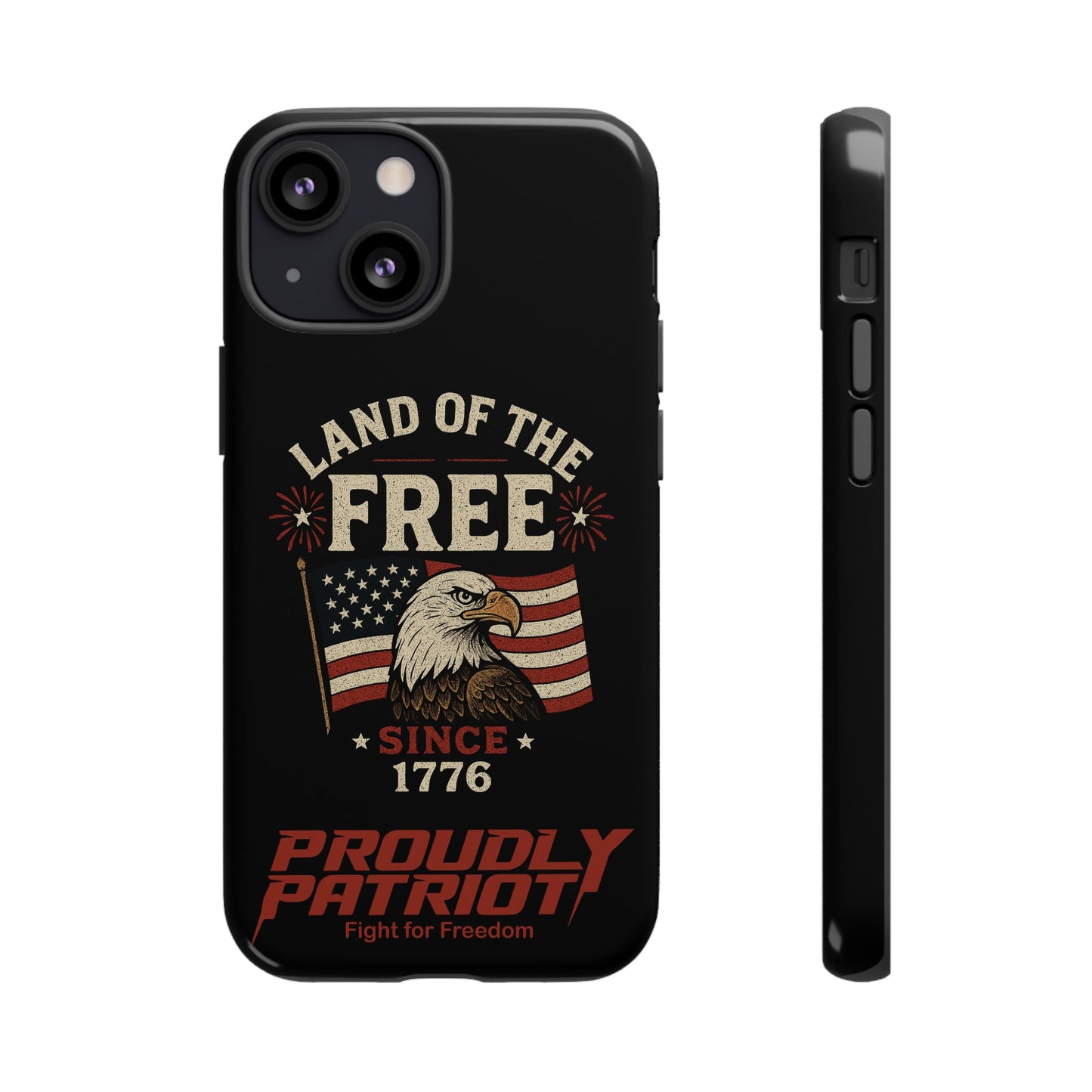 Freedom Phone Case: The Ultimate Patriotic Protector: For the Proud Patriot, USA Flag Phone Cover, Tough Cases for Veterans, Independence Day Gift