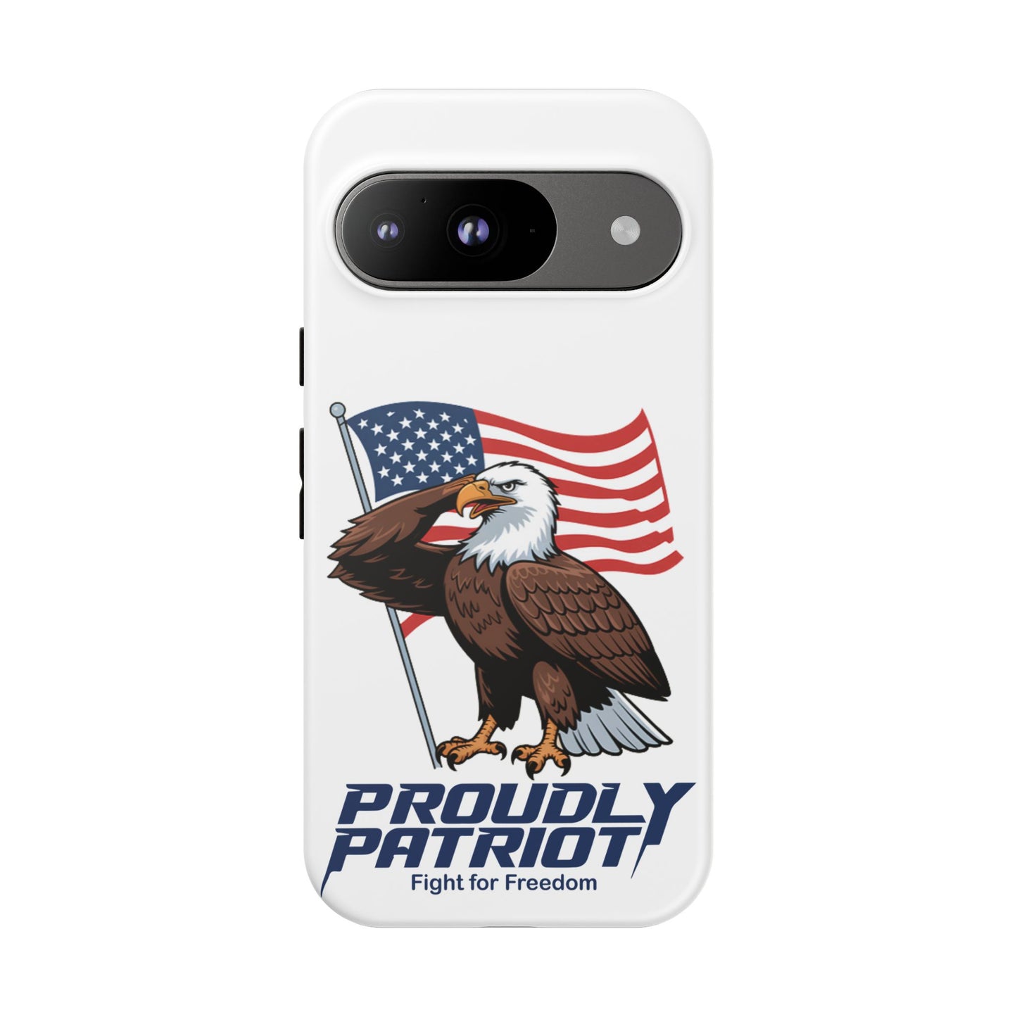 Major Talon Reporting for Duty! Patriotic Phone Case for Proud Americans, USA Flag Phone Cover, Tough Cases for Veterans, Independence Day Gift