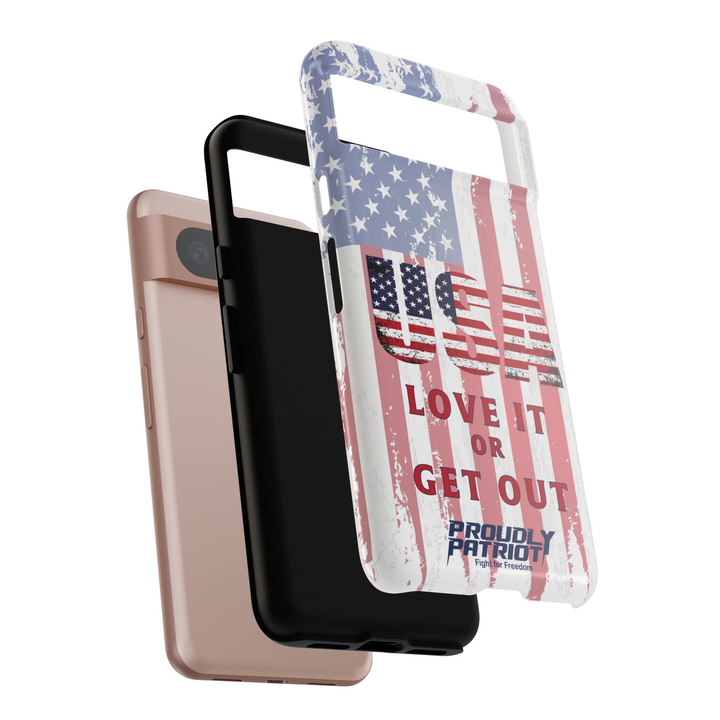 Stars, Stripes, and Zero Tolerance, Phone Case