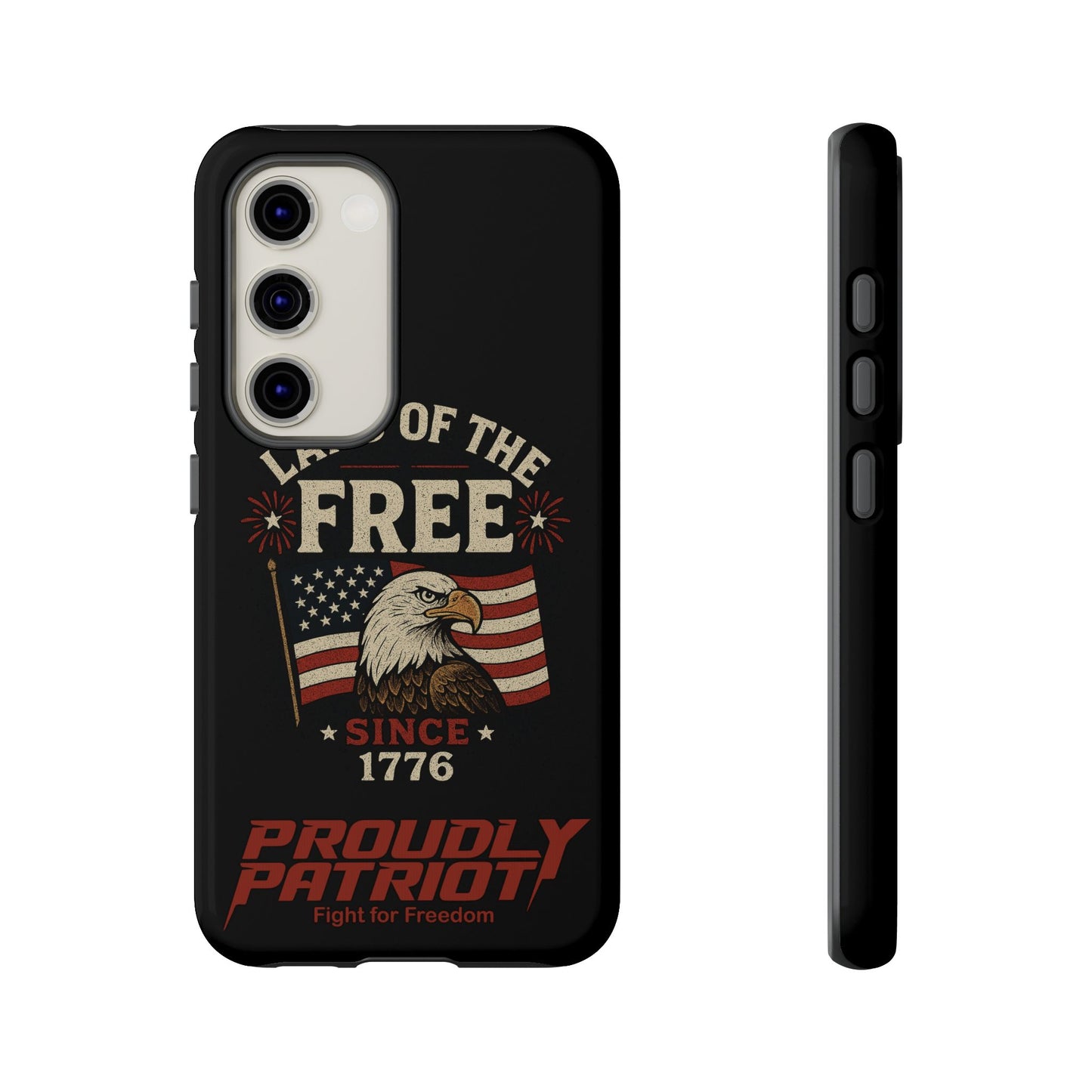 Freedom Phone Case: The Ultimate Patriotic Protector: For the Proud Patriot, USA Flag Phone Cover, Tough Cases for Veterans, Independence Day Gift