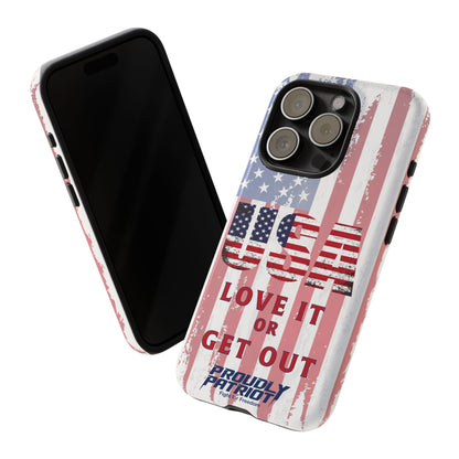 Stars, Stripes, and Zero Tolerance, Phone Case