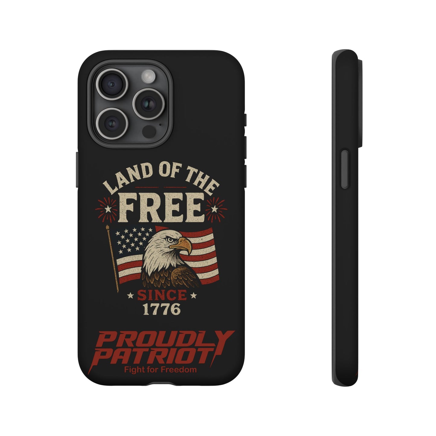 Freedom Phone Case: The Ultimate Patriotic Protector: For the Proud Patriot, USA Flag Phone Cover, Tough Cases for Veterans, Independence Day Gift