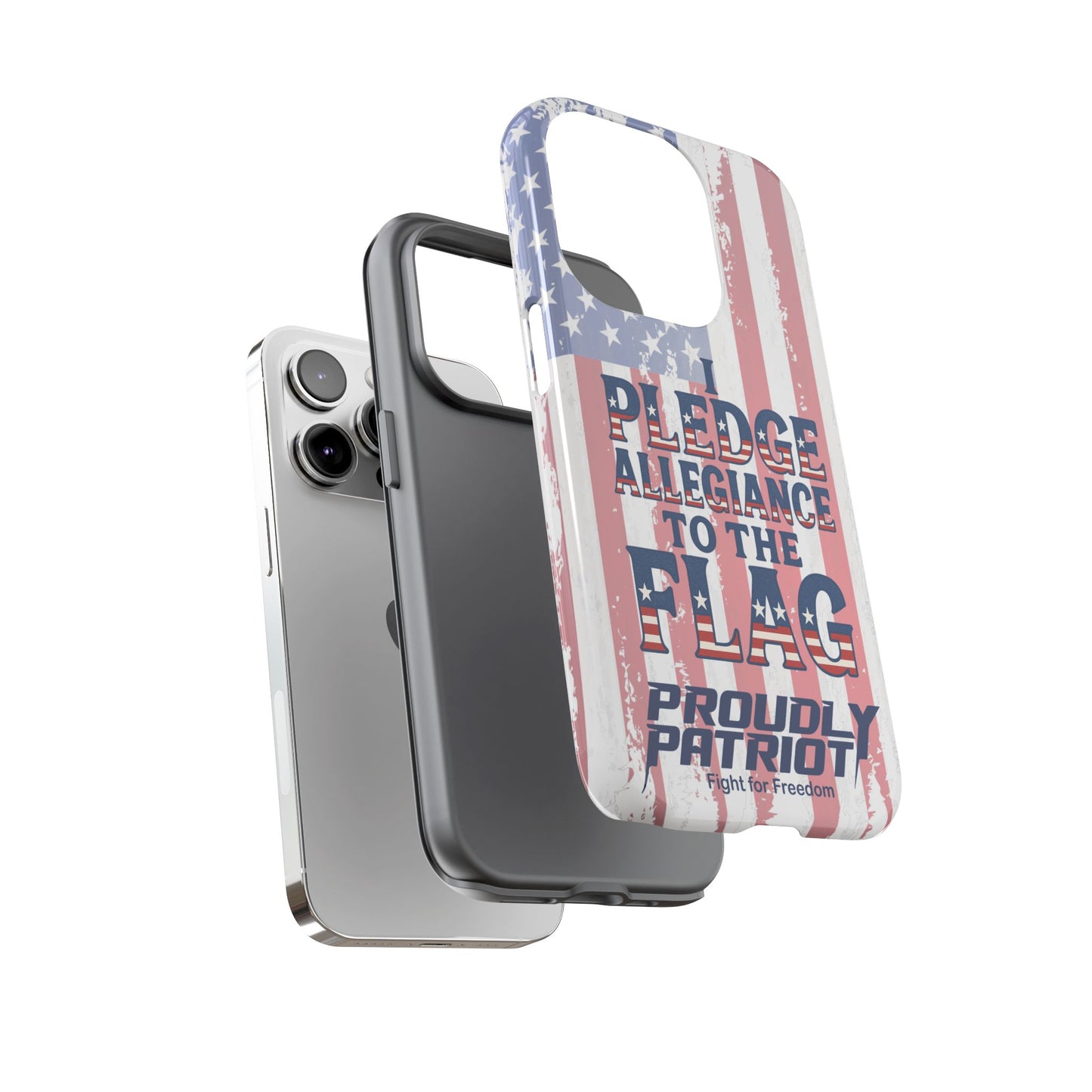 The Star-Spangled Phone Case: For the Proud Patriot, USA Flag Phone Cover, Tough Cases for Veterans, Independence Day Gift