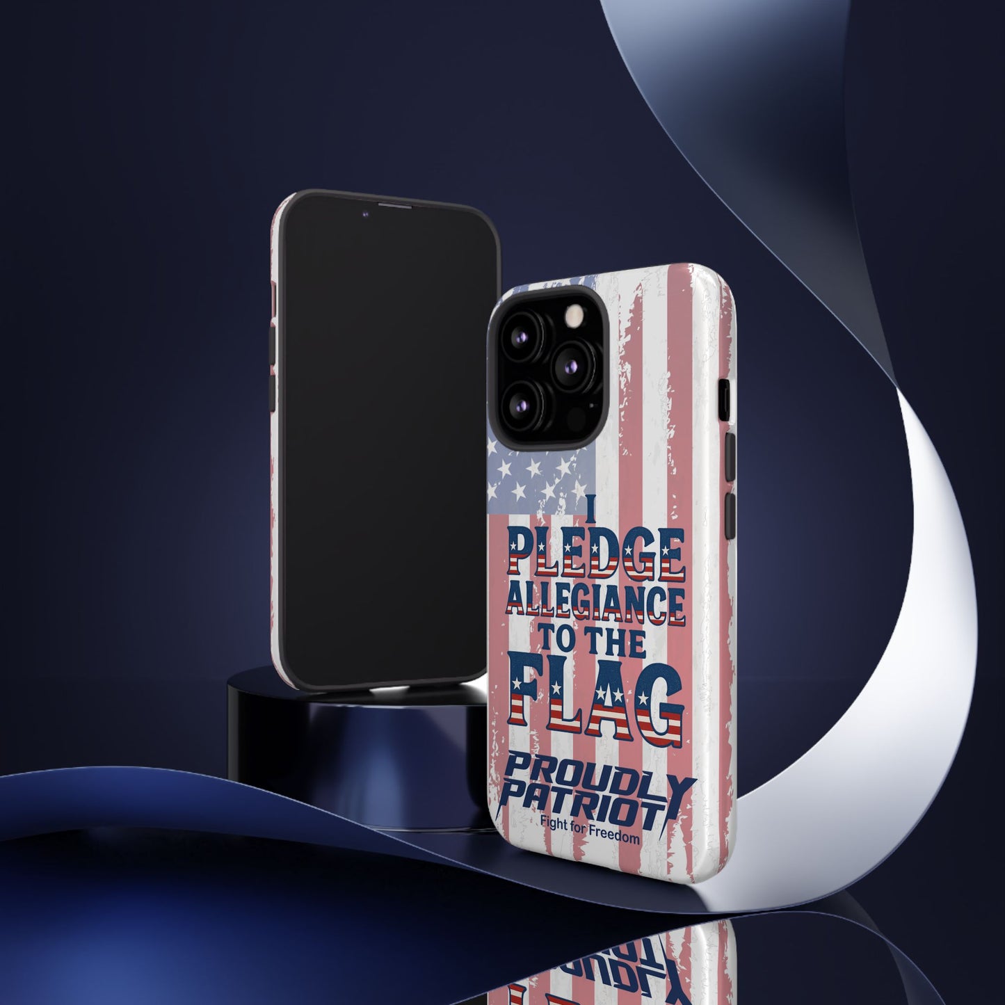 The Star-Spangled Phone Case: For the Proud Patriot, USA Flag Phone Cover, Tough Cases for Veterans, Independence Day Gift