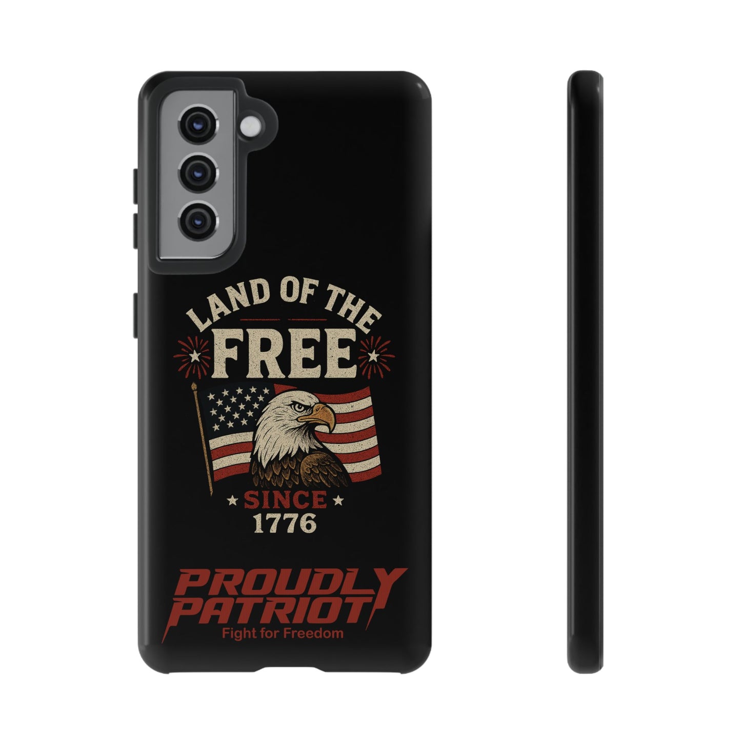 Freedom Phone Case: The Ultimate Patriotic Protector: For the Proud Patriot, USA Flag Phone Cover, Tough Cases for Veterans, Independence Day Gift