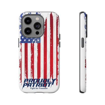 Distressed Flag, Phone Case