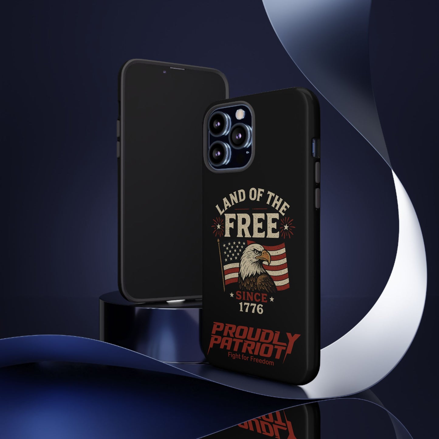 Freedom Phone Case: The Ultimate Patriotic Protector: For the Proud Patriot, USA Flag Phone Cover, Tough Cases for Veterans, Independence Day Gift