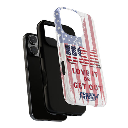 Stars, Stripes, and Zero Tolerance, Phone Case