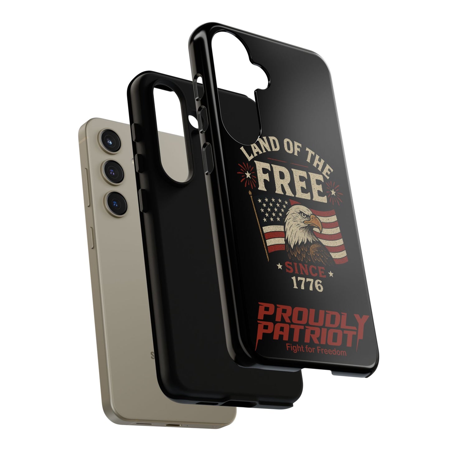 Freedom Phone Case: The Ultimate Patriotic Protector: For the Proud Patriot, USA Flag Phone Cover, Tough Cases for Veterans, Independence Day Gift