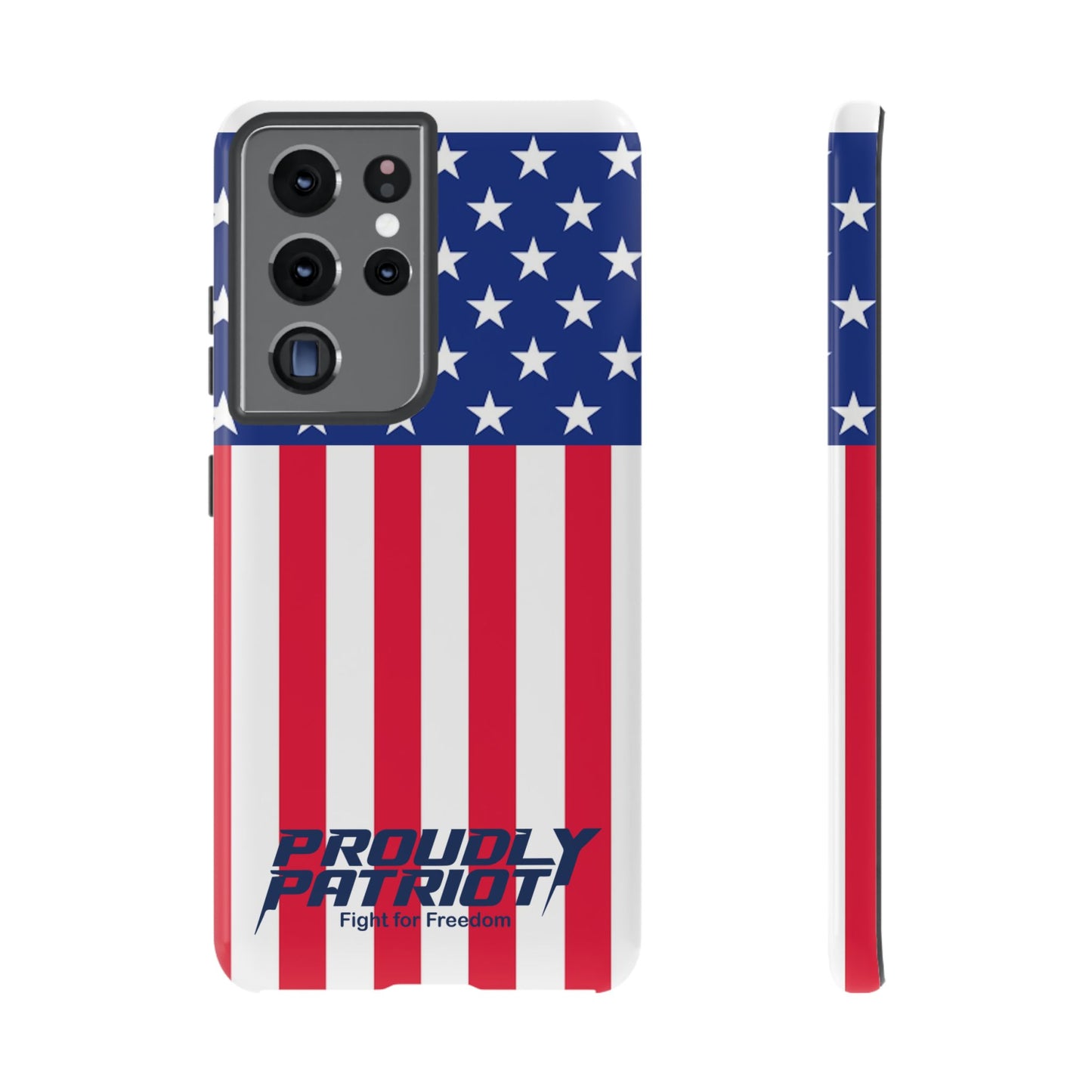 Stars, Stripes, and Cell Phones, Patriotic Phone Case for Proud Americans, USA Flag Phone Cover, Tough Cases for Veterans, Independence Day Gift