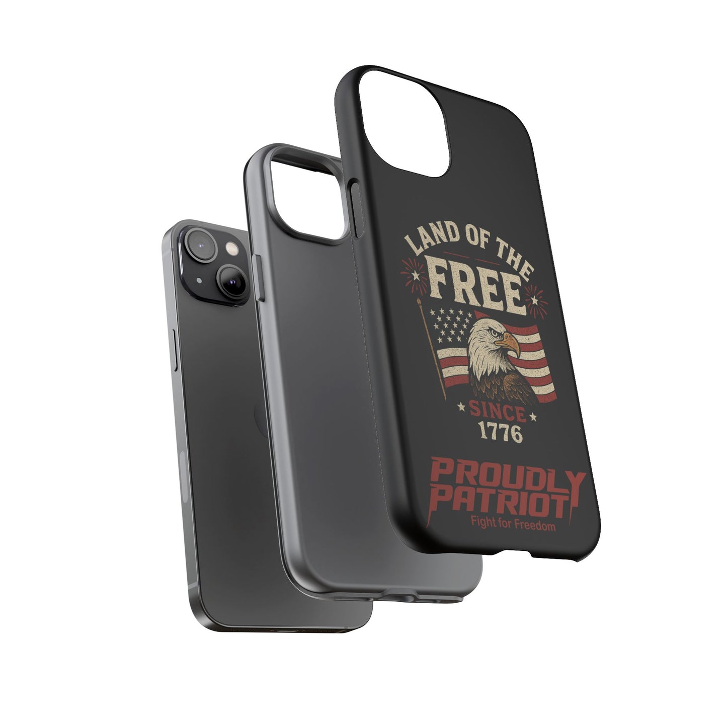 Freedom Phone Case: The Ultimate Patriotic Protector: For the Proud Patriot, USA Flag Phone Cover, Tough Cases for Veterans, Independence Day Gift