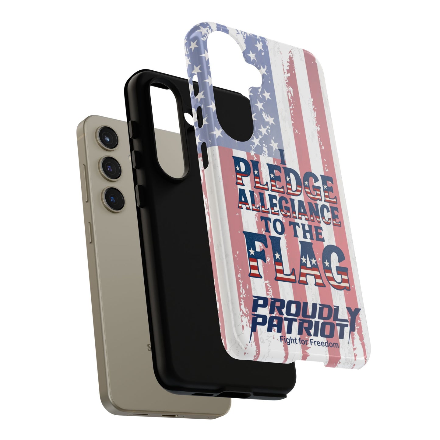 The Star-Spangled Phone Case: For the Proud Patriot, USA Flag Phone Cover, Tough Cases for Veterans, Independence Day Gift