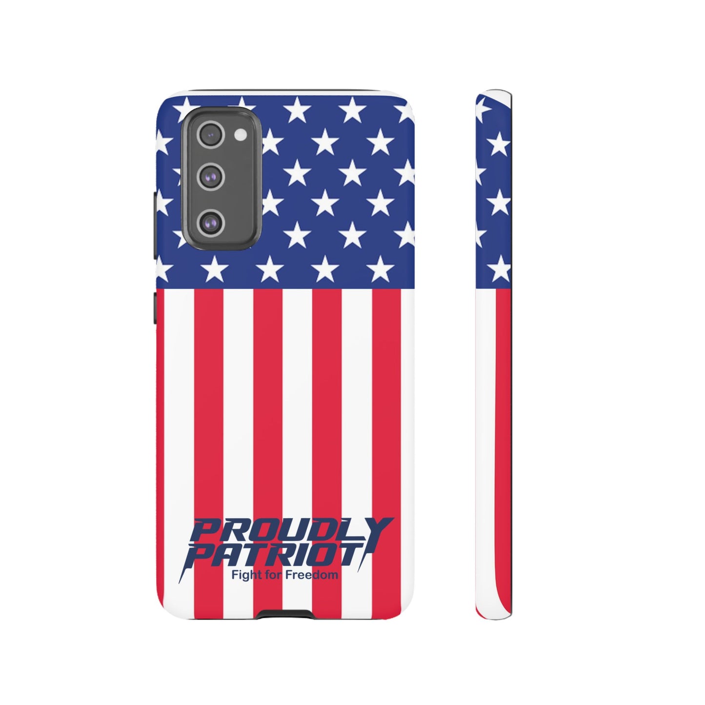 Stars, Stripes, and Cell Phones, Patriotic Phone Case for Proud Americans, USA Flag Phone Cover, Tough Cases for Veterans, Independence Day Gift