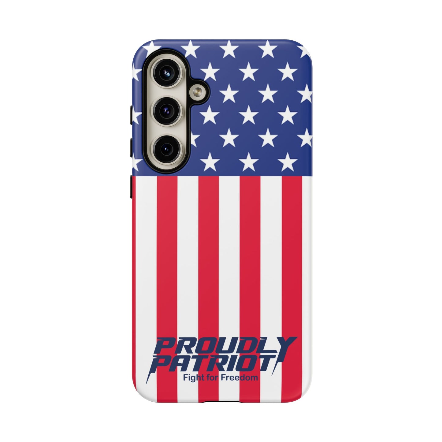 Stars, Stripes, and Cell Phones, Patriotic Phone Case for Proud Americans, USA Flag Phone Cover, Tough Cases for Veterans, Independence Day Gift