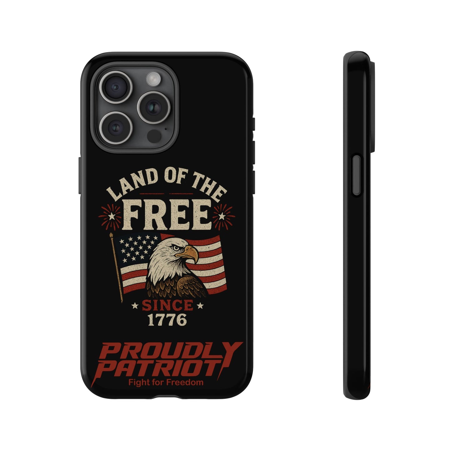 Freedom Phone Case: The Ultimate Patriotic Protector: For the Proud Patriot, USA Flag Phone Cover, Tough Cases for Veterans, Independence Day Gift